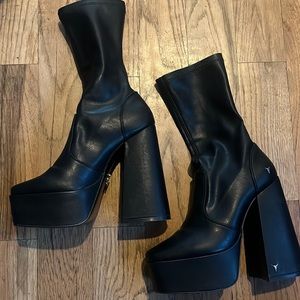 Windsor Smith Black Angel Boots